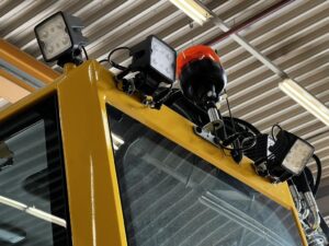 Nordic Lights werklampen en waarschuwingslichten op voertuigcabine voor betere zichtbaarheid