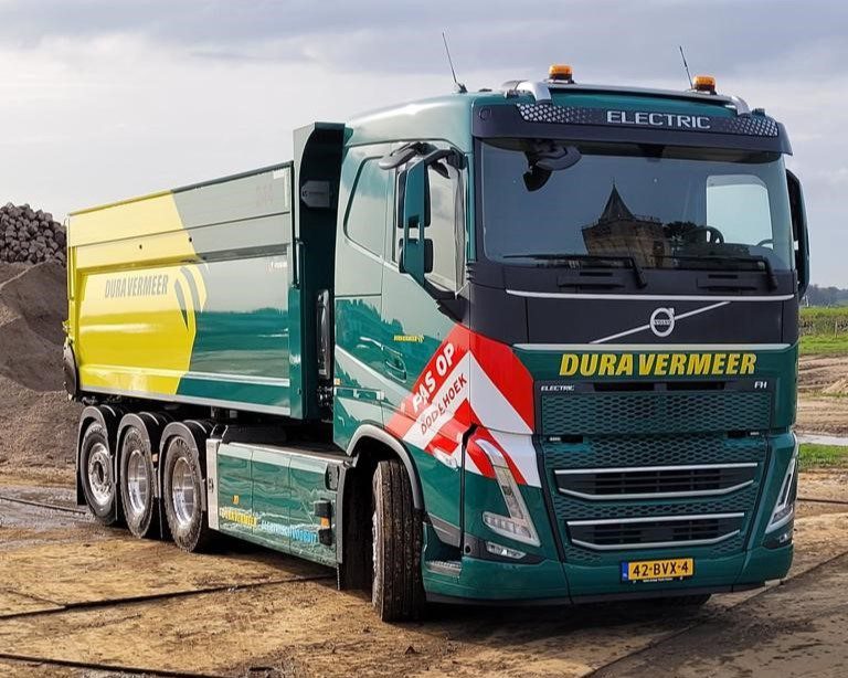 Dura Vermeer vrachtwagen