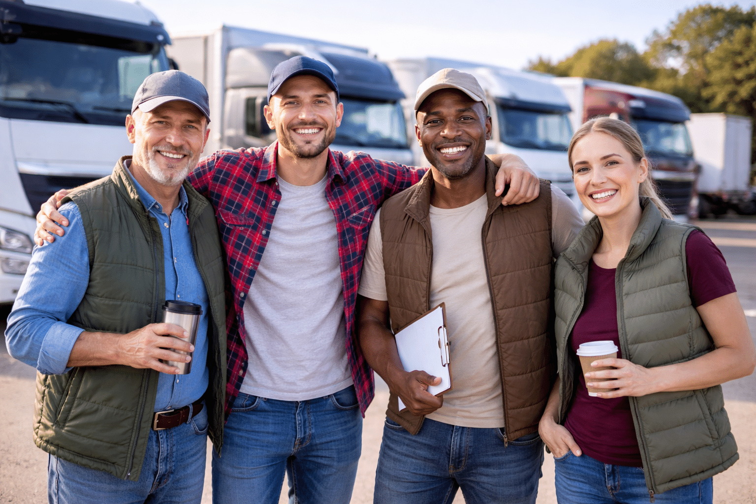 vrachtwagenschauffeurs